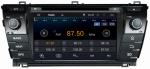 Ouchuangbo Car GPS Navigation DVD Stereo System for Toyota Corolla 2014 3G Wifi