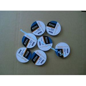 Round Metal Storage Containers Black Shoe Polish Tin Small Tin Containers with