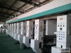 China 7 Motor Rotogravure Printing Machine , CPP / PVCD film rotogravure printers factory