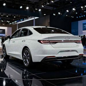 Waterproof Rainbow White Car Wrap Customized Rainbow Vinyl Wrap Scratch