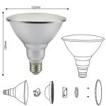 Landscape Spotlights Par38, Par20 AC175-265V 3000K for Hotel and Family use