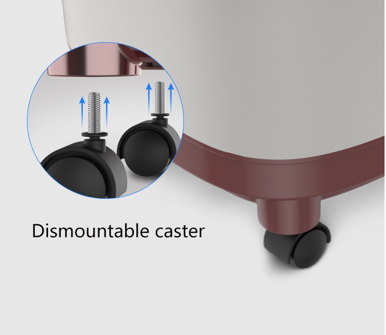 Remote Control Foot Bath Massager Bubbling Water And Electricity Separation