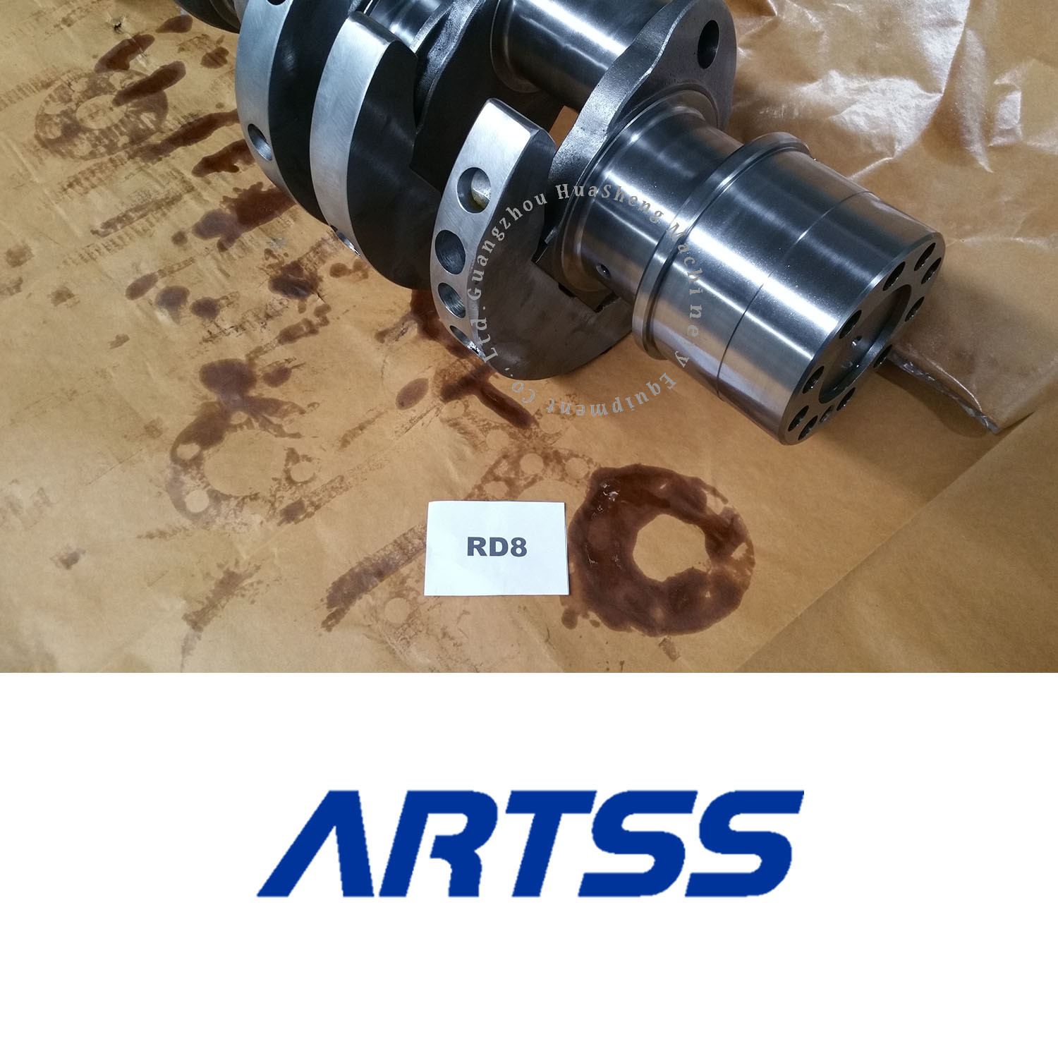 High Quality Manufacturer 1220097506 12200-97506 RD8 -1 RD8 Crankshaft For NISSAN Spare Parts