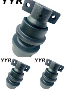 China HD700 Excavator Carrier Roller Track Bottom Roller 50Mn/40MnB Material factory
