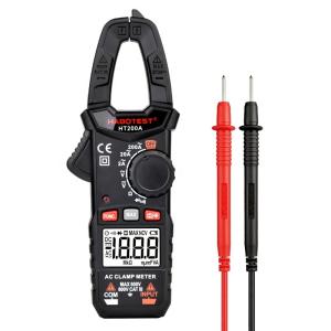 China HT200A Digital Clamp Meters , 2000 Counts Multimeter Clamp Tester factory