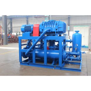 China Commercial Vacuum Pump Set / High Performance Evacuation Pump System factory