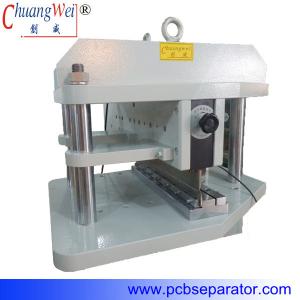 China Thick Aluminum and Copper Pre-scored PCB Shearing Machine,CWVC-450 factory
