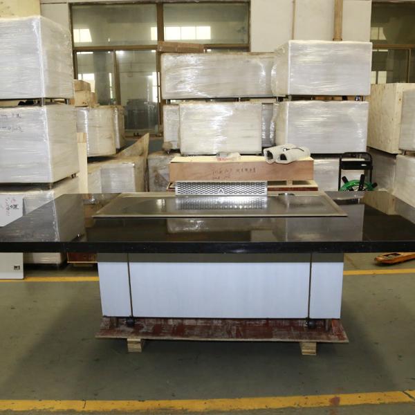 Stainless Steel Electric Down Exhaust Teppanyaki Table Grill Down Exhaustion for