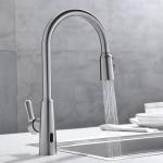 SUS304 Stainless Steel Motion Sensor Kitchen Sink Faucet