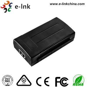 China 48VDC 2.5A Industrial Poe Splitter Single Port 10/100/1000Mbps 120W 802.3bt factory