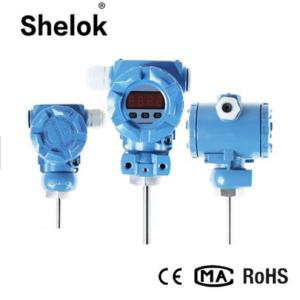 China 2088 LCD 12-36VDC liquid gas temperature transmitter with 4-20mA 0-5v factory
