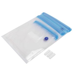 China Nylon Vacuum Food Sealer Bags Custom Ziplockk Resealable Food Package on sale