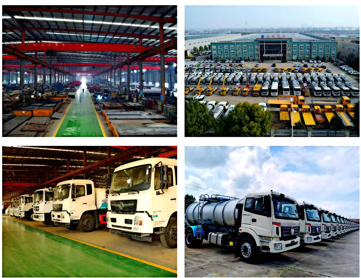 4x2 Hook Lift Trash Compactor Truck 9 Tons Loading Euro 6 Standard With 7.00R16 Tire