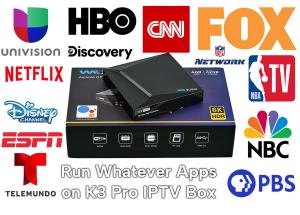 China K3 Pro IPTV International Box factory