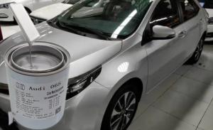 China Toyota 1E0 Refinish Car Paint For Stunning Dark Gray Color factory