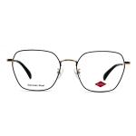 FM3235 Classic Square Stainless Steel Optical Frames Unisex Craftsmanship for