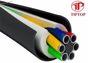 China 316L PVC Covered Stainless Steel Seamless Multi Core Tubing factory
