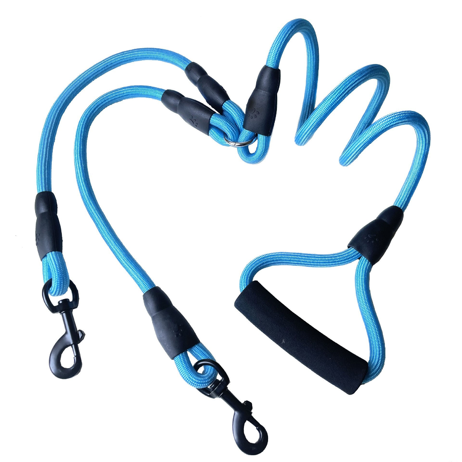 ABS Retractable Dog Leash For Two Dogs Lead Walking At Once