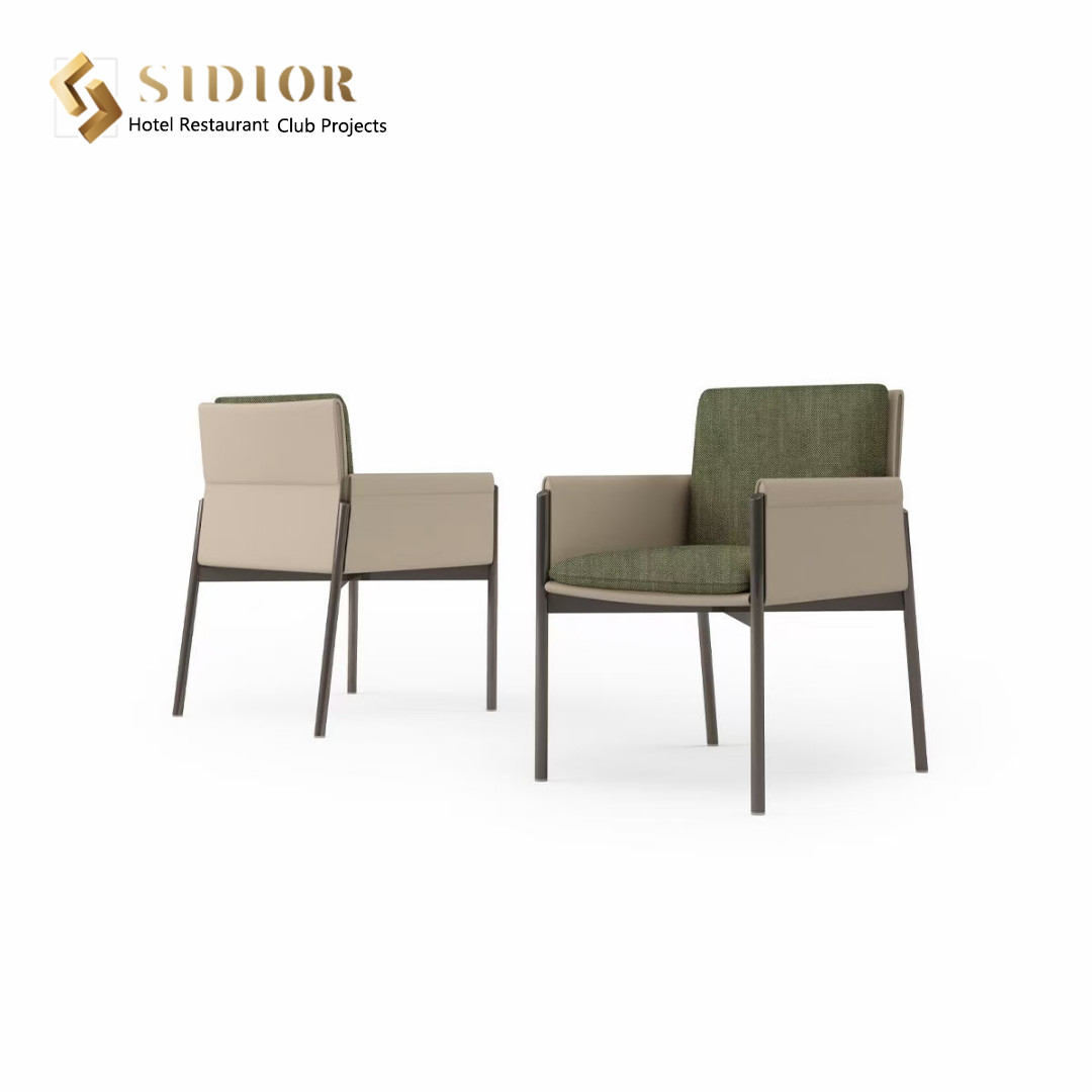Modern Dinning Chair, Hotel & Restaurant Dinning Chair, Top sell Chair, Hight Density Foam, PU Leather Upholstery