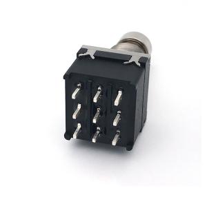 China PDT 9 Pin Toggle Switch 10000 Cycles Momentary Stomp SF17 factory