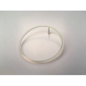 China Heat Resistance High Temp Silicone O Rings In Transparent Color With AS568 Standard on sale