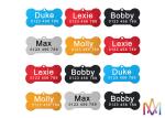 30mm 40mm Round Cat Dog Tags Personalized Pet Charms