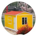 Multi Story Mobile Shipping Container Homes , Sentry Box Freight Container House