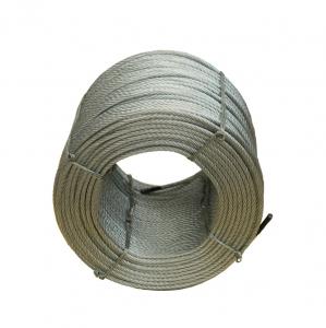 China 6x19W IWS 6x19S IWR Stainless Steel Cable 316 Stainless Wire Rope Non-Alloy Structure factory