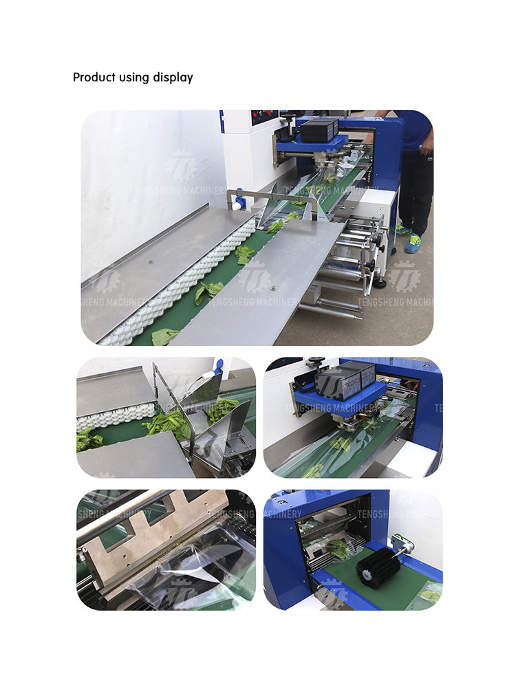 680KG 220V Vegetable packing and fruit packing machine bagging and baling machine for vegetables and leaves