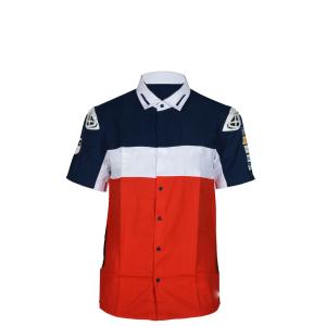 China Polyester Cotton Fanwear Men Clothing Polo Golf Shirts with Personalised Logo Design factory