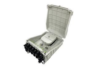 China Large Space for 16ports Fiber Optic Splitter Box mini SC adapter for Telecommunication Network factory
