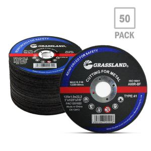 China Cut Off 46# Grit Abrasive Metal Cutting Discs 125mm factory