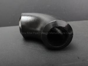 China BW ERW Pipe Fitting Elbows ASTM A234 WPB Carbon Steel Mild Steel factory