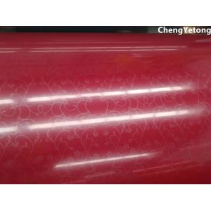 Low Density Color Coated Aluminum Coil 3D Printing With Custom Pattern Printing