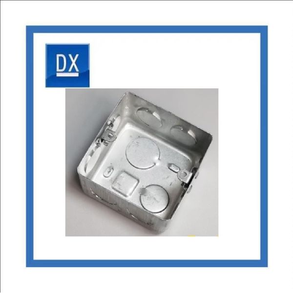China RoHS Plating Metal Stamping Bracket Square Wire Box factory