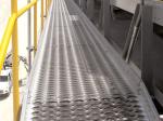 Perforated Grip Strut Anti Slip Metal Stair Treads For Workway Platform /