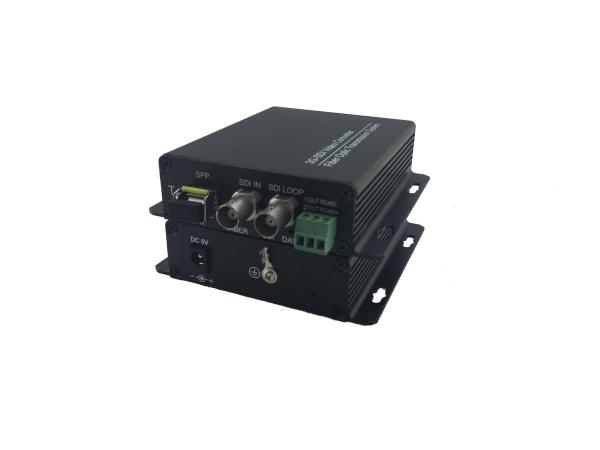 1080P/60Hz 3G-SDI to Video Converter Single Mode Fiber 20km Tally Loop Mini-type
