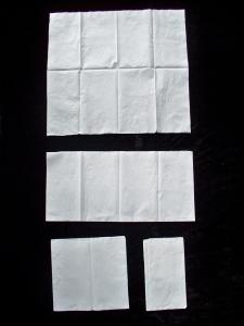 China 38*43cm Dinner Paper Napkins factory
