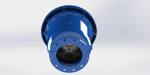 China GJS500-7 EPDM Rubber Combination Air Vacuum Valve Flange Type factory