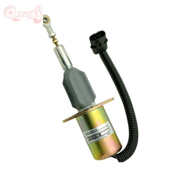 3932530 Excavator Electrical Parts Diesel Engine Shut Off Stop Solenoid Valve 3935430 3939019