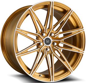 China Customized Bronze 20&quot;1-PC Forged Rims For Lexus RC factory