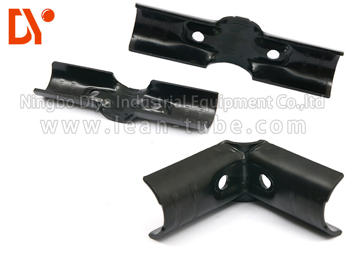 Anti Static Lean Tube Connector Cold Welded 2.0mm Wall Thick For Assemble Line