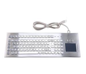 China 304 Stainless Steel Industrial Computer Keyboard Waterproof Dustproof Explosionproof factory