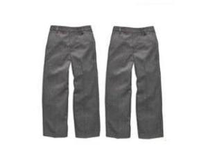 China Popular Long Male Stretch Uniform Pants Mult Sizes Inclined Pockets With Thick Edges factory
