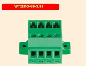 China Plug - In 2P-24P PCB Terminal Block 300V 3.81mm Flexible Design on sale