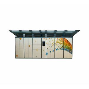 60Hz Steel Smart Parcel Delivery Locker Staff Office Small Self Pick Up Logistic