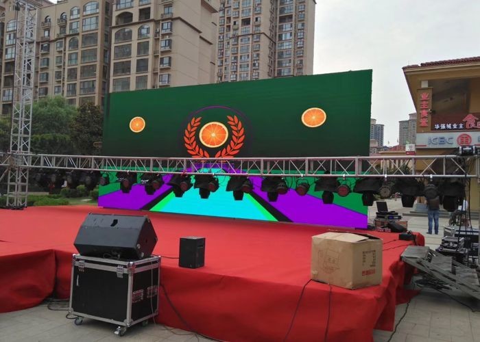 Modular P10mm 64x32 Outdoor Advertising LED Display Screen