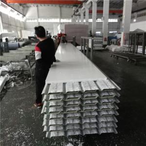 China 10.35 meters 30mm PVC eps sandwich roof panels used for fast asemble warehouse factory