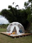 5m 6m 8m dia Wooden Floor Luxury Camping Tent Waterproof For Outdoor Hotel Easy