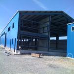 ASTM A36 Prefab Metal Airplane Hangar Agricultural Farm Barn Steel Structure